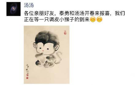 汤唯宣布怀孕图片