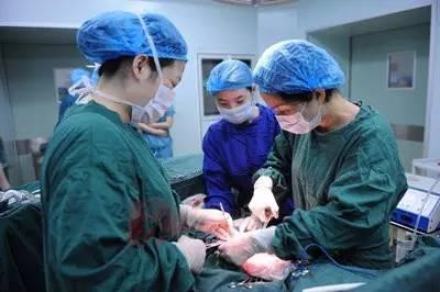 剖腹产现场
