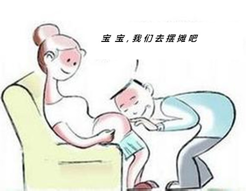 怀孕糗事之和肚子里的宝宝商量摆摊